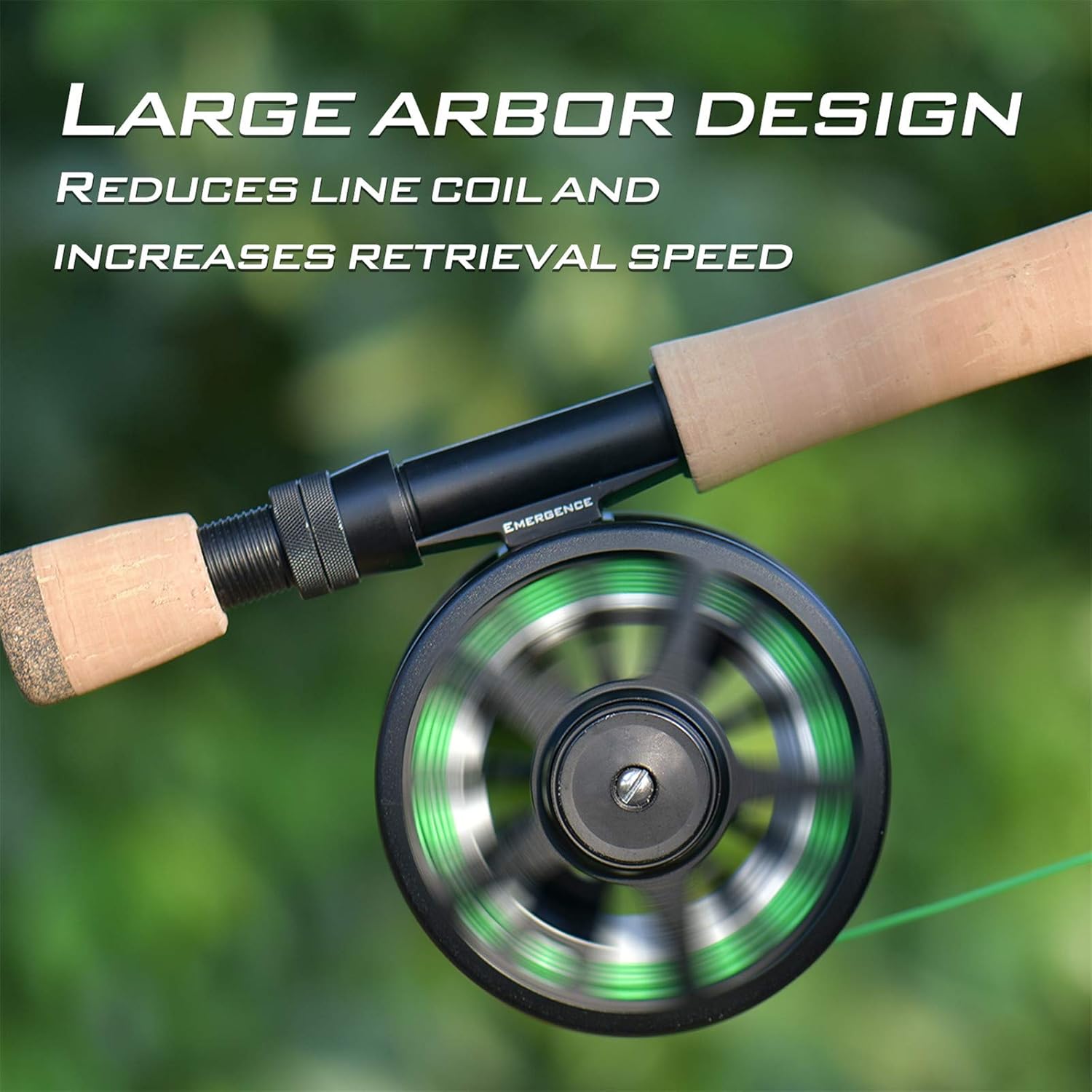 KastKing Emergence Fly Fishing Combo,8 Wt,9ft Full Handle,7 or 8 Reel : Sports & Outdoors