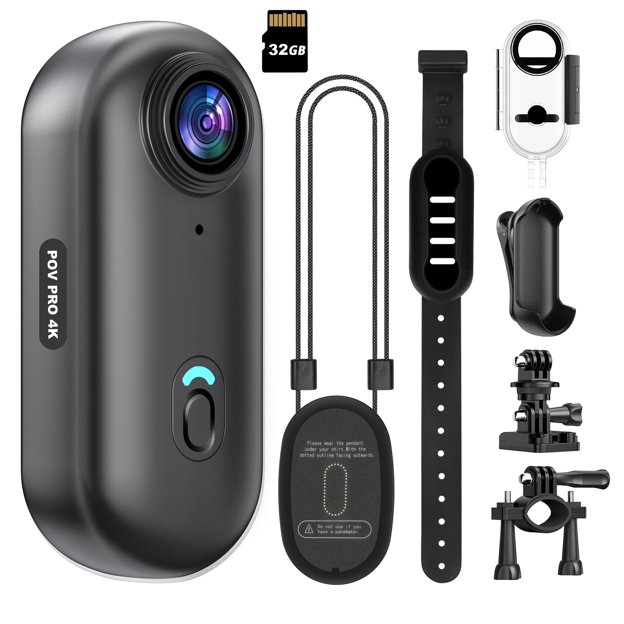 Intepoll 4K Mini WiFi Action Camera
