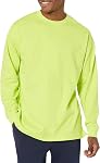 Amazon Essentials T-shirt à manches longues surdimensionné pour hommes