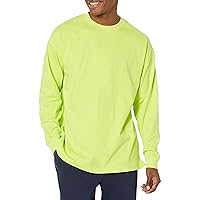 Amazon Essentials Maglietta Oversize a Maniche Lunghe in Cotone Biologico Uomo