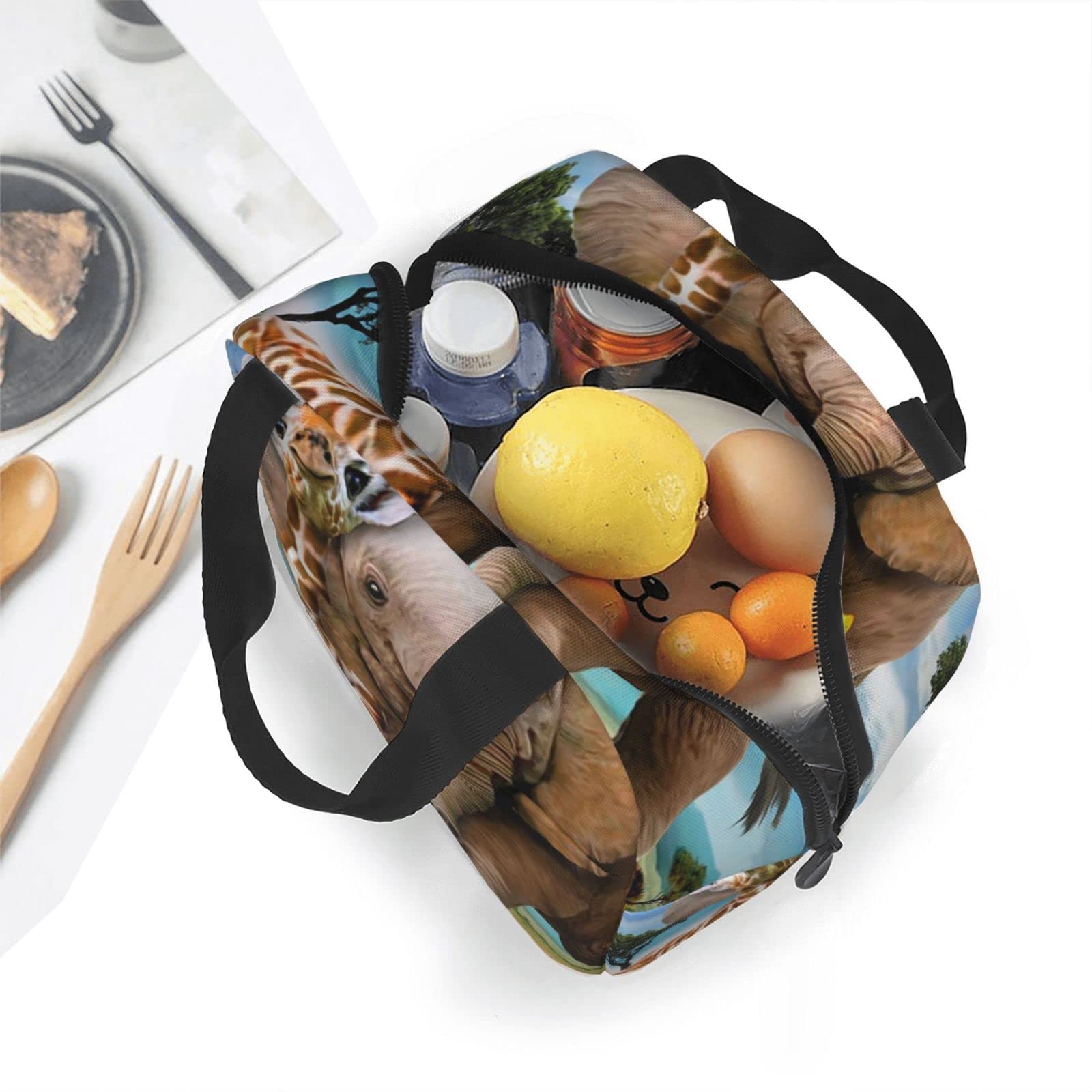 Sac à Déjeuner Isotherme Réutilisable Pour Adulte - Grande