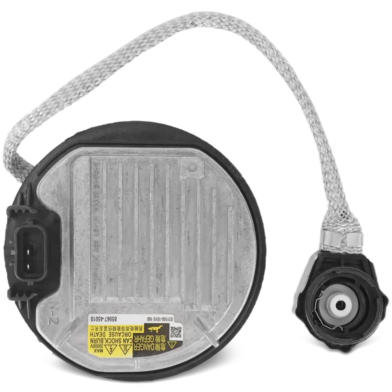 Xenon HID Ballast Headlight Control Unit Module Compatible with Toyota Lexus Subaru Headlight D4S/D4R Igniter&Cable DDLT004 KDLS001