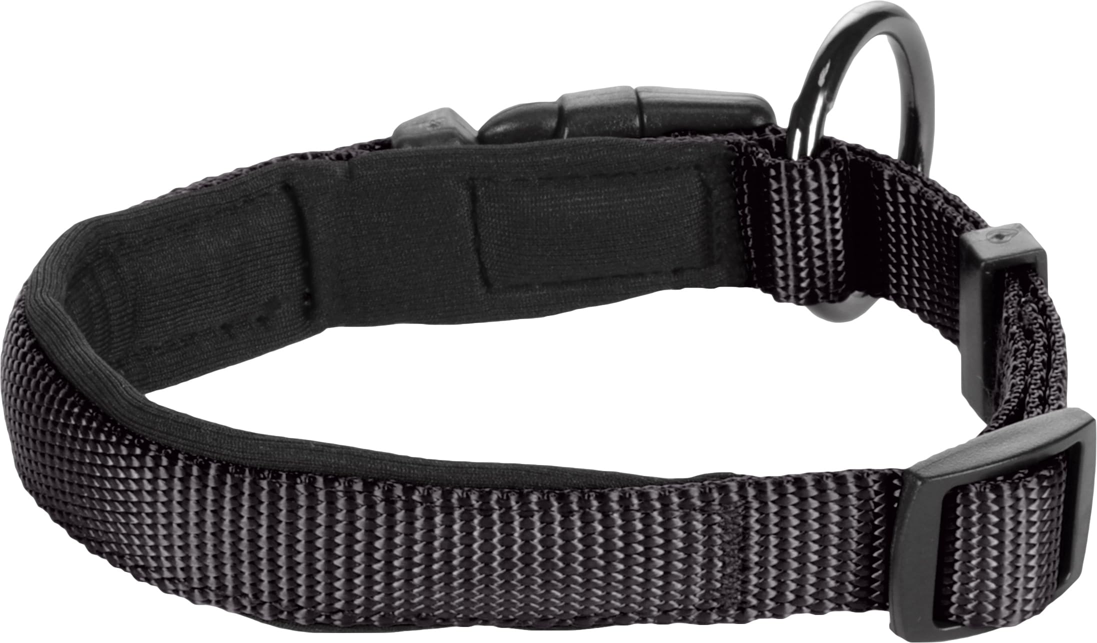 Flamingo Dog Collar Abbi Black XXS 30-35cm 15mm