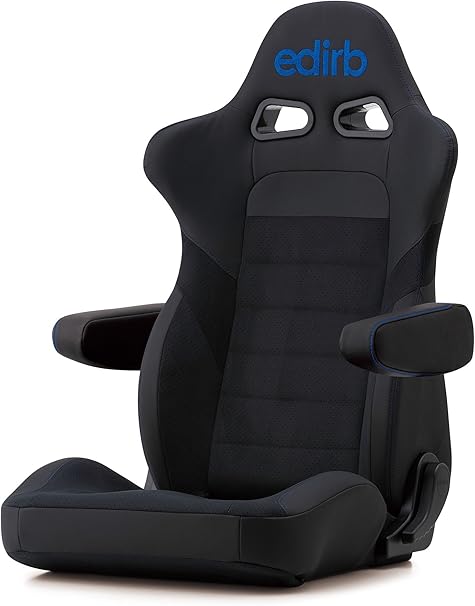 Amazon Edirb エディルブ リクライニングシート 054 Ultra Suede ブルーステッチ シートヒーター付モデル E57pca シート 車 バイク Amazon Edirb エディルブ リクライニングシート 054 Ultra Suede ブルーステッチ シートヒーター付モデル E57pca シート 車 バイク
