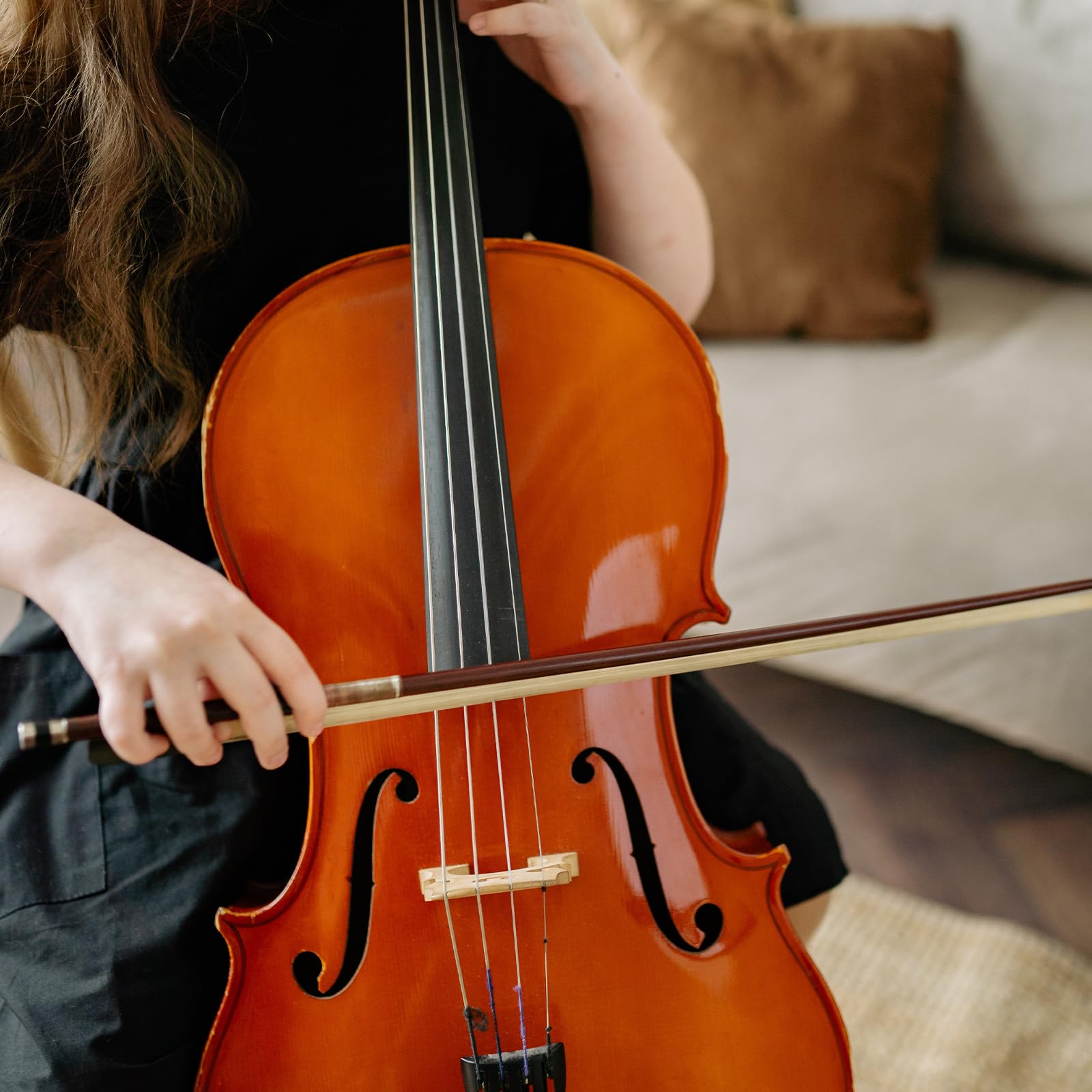 TOYANDONA Archet De Violon Archet De Guitare De Violon Professionnel En Bois De Remplacement De En Bois De De Bien Équilibré Pour La