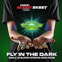 Vista 9 de Force1 Scoot Skeet - Mini dron electrónico de disparo para niños (solo drones), drones de mano para niños, compatible con Scoot Skeet LED Blaster