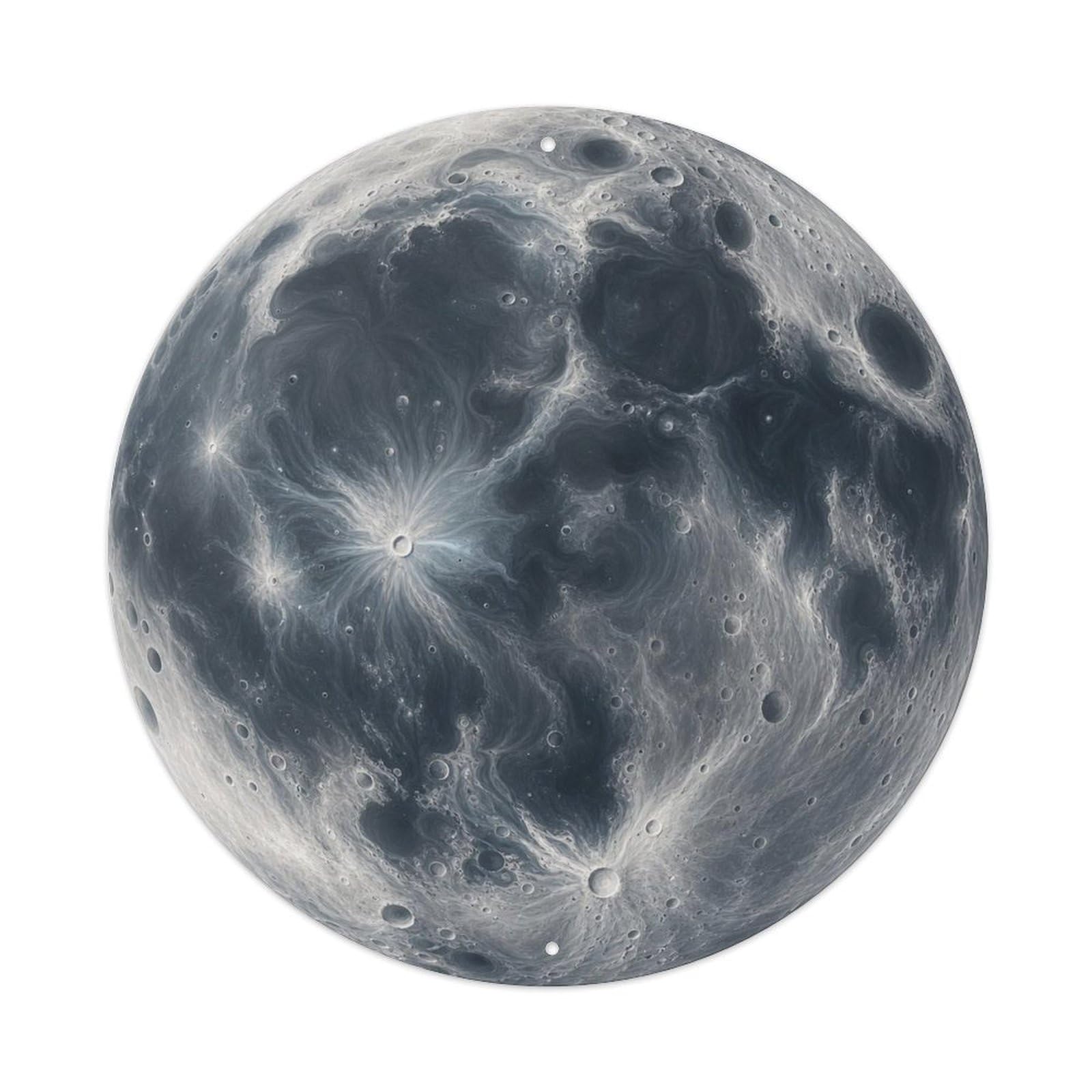 Solar System Starscape Moon Lunar Surface Metal Tin Sign Plaque Wall Decor for Cafe, Man Cave, Club Bar, Office, Home Garden Round Metal Poster 8x8Inch
