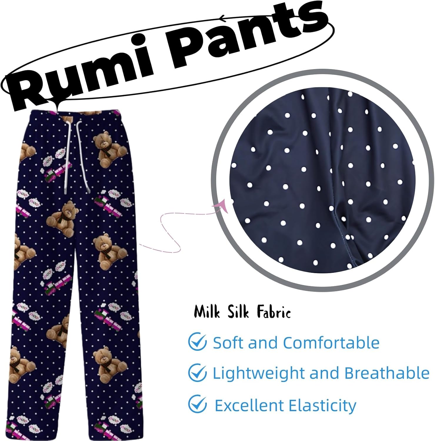 SAVITO Matching Rumi Outfit Suitable for Children, Cute Cartoon Style Girl's Thin Costume, Christmas Gifts - Image 2