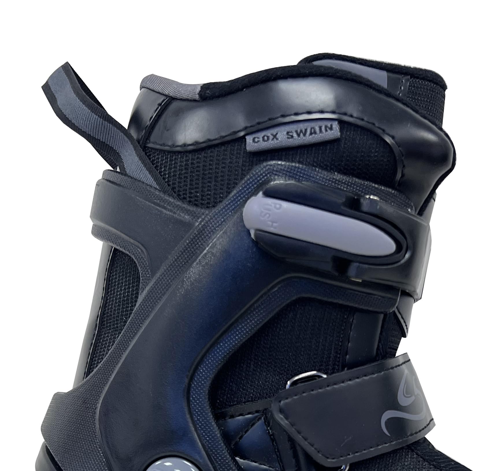 Cox Swain Schlittschuhe Frost, Softboots für Kinder und Erwachsene, Anfänger/Fortgeschrittene, Bequeme Passform, Edelstahlkufe vorgeschliffen, Gr. 38-46