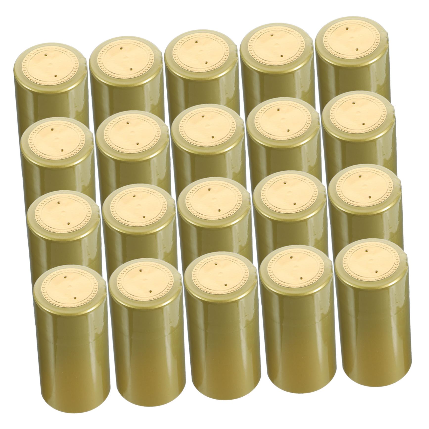 Cabilock Wine Reserializer Heat Shrink Capsules for Wine Bottles Red Wine Bottle Sealing Film Bottle Seal