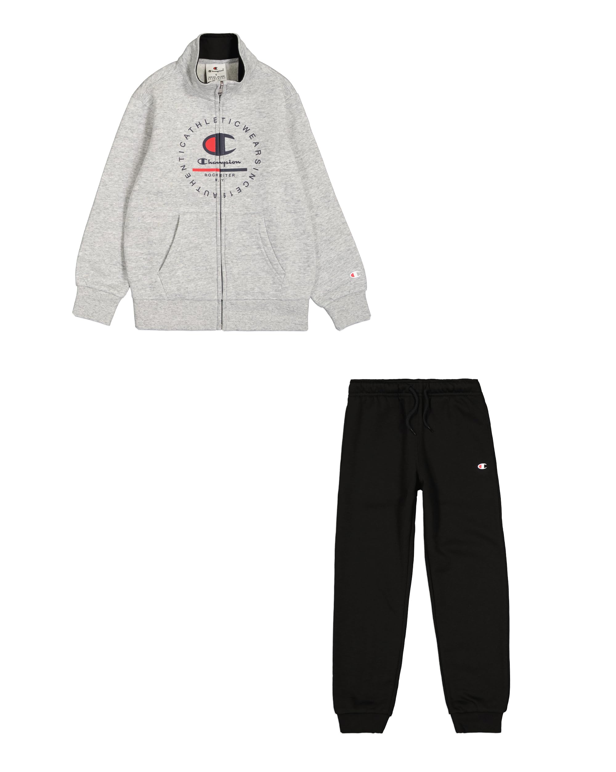 Champion Legacy Graphic Shop B (306844) - Ultra-light Soft Compact Powerblend Fleece High-neck chandal bebe Niños (Pack de 1)