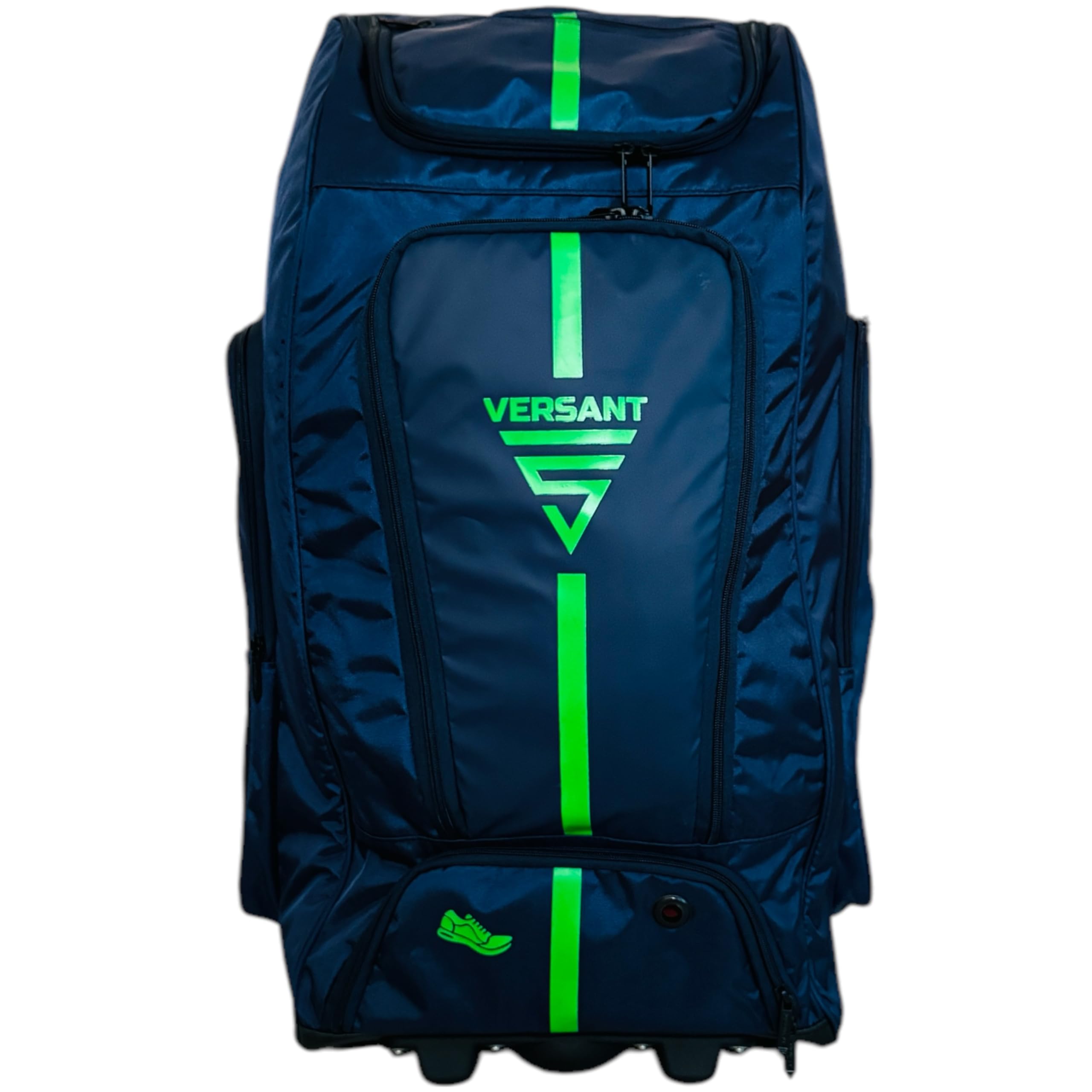 VERSAGEセット Buy VERSANT PRO DG Cricket Duffle Bag with Wheels (Navy Blue-Green