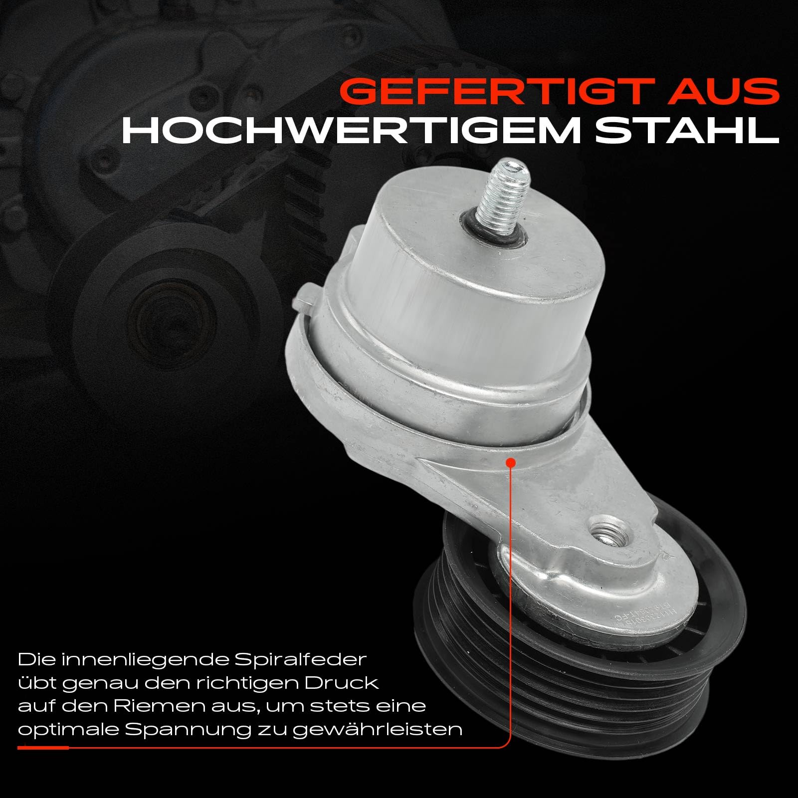 Frankberg 1x Spannrolle Riemenspanner Für Opel Ant Produktbild-Vorschau 2