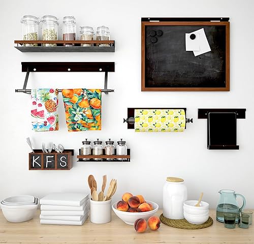 Miniatura 4 de ROGITU Paquete de 25 toallas de papel reutilizables, sin papel, lavables, de algodón para toallas de cocina, productos sin desperdicio, alternativas