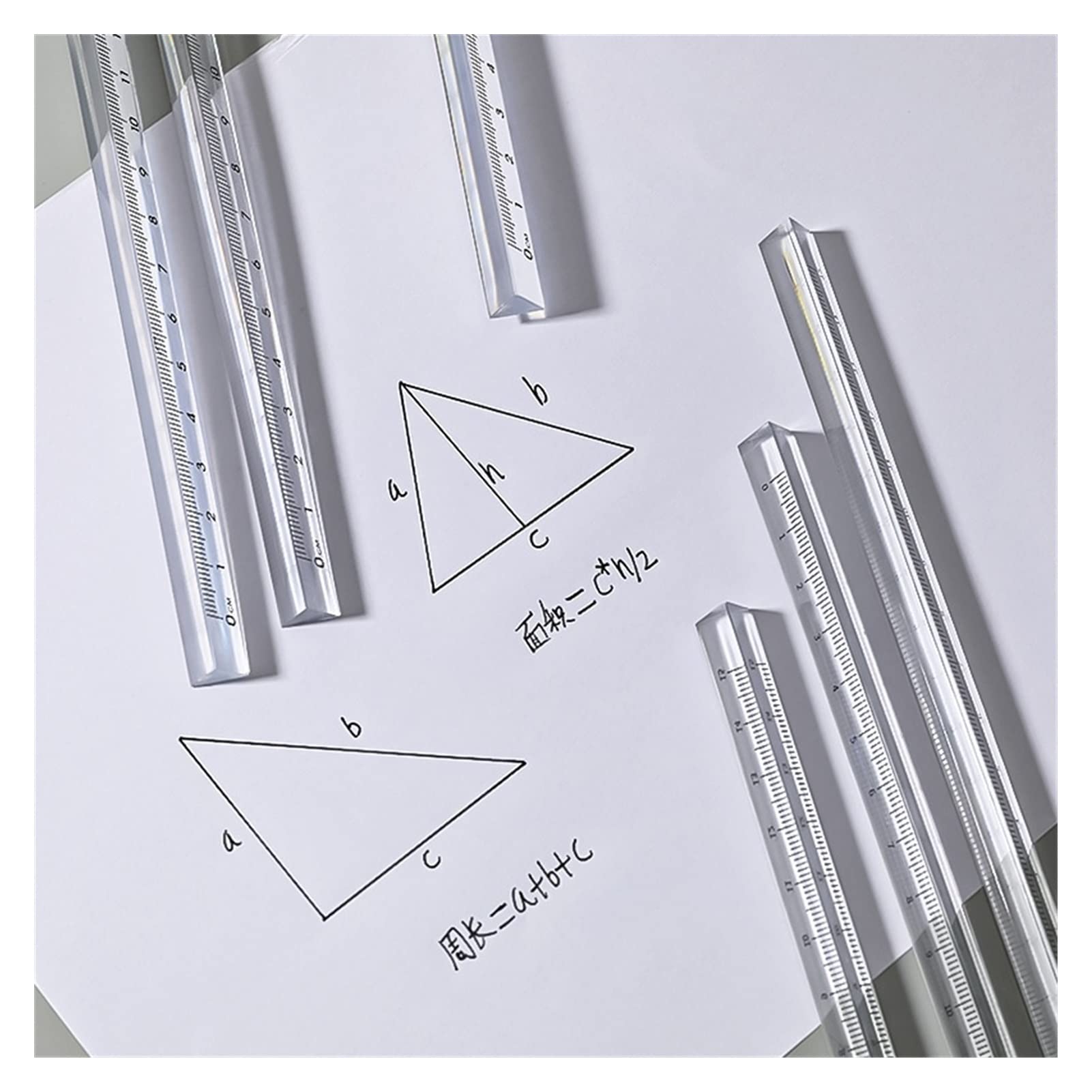 Règle transparente 15 cm 20, outil de dessin créatif for étudiants(02 20cm)