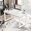 Study Desk, Computer Desk, Computer Desk, Table, Work from Home, Easy Assembly, Simple Work Desk, Study Desk, Large Desk, Thick Table Legs, Load Capacity, For Remote Work, Bedroom, Office,
