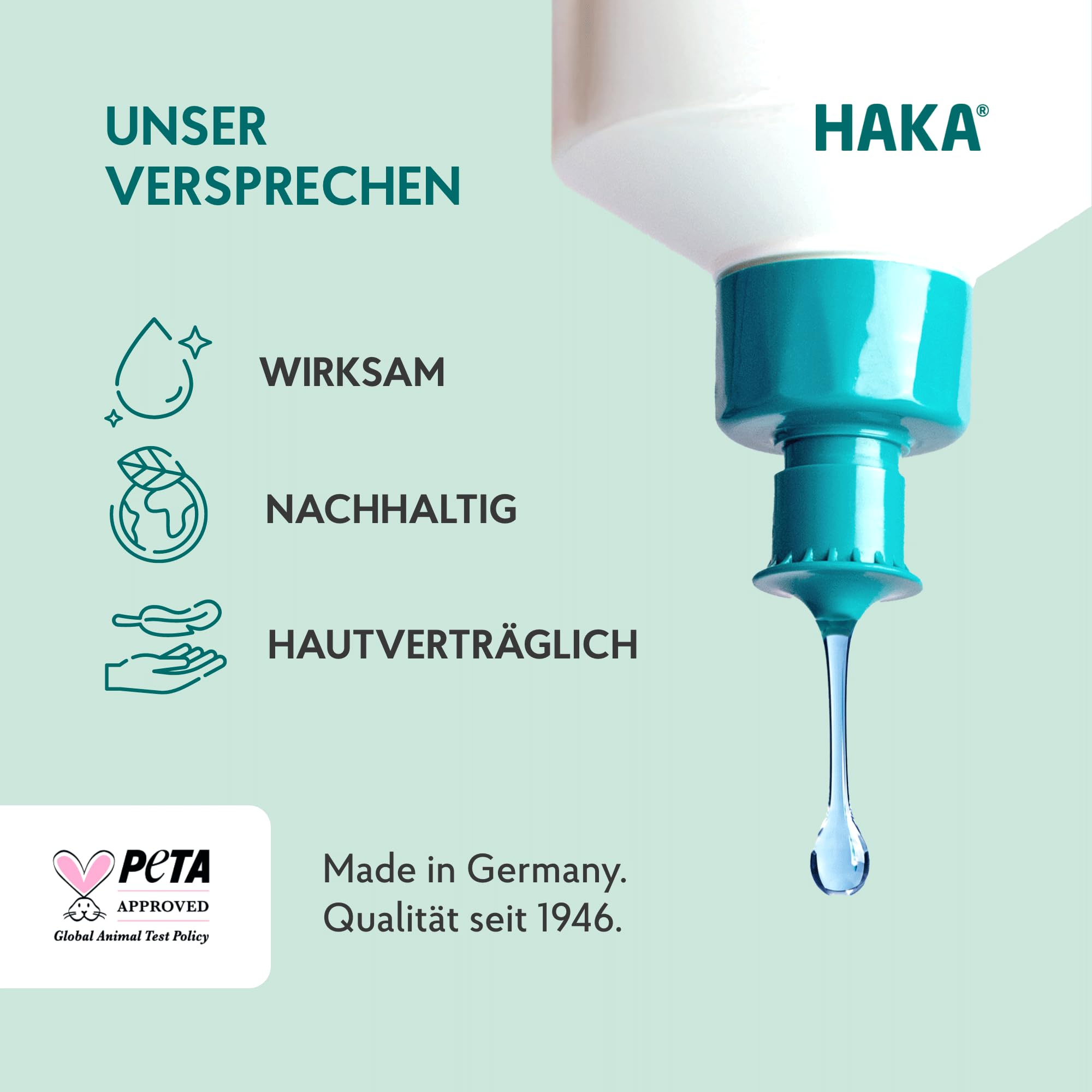 HAKA Fleckensalz & Sauerstoffbleiche, 1,5 kg, Fleckenentferner & Wäsche-Booster, hygienisch frische Wäsche, ohne Chlor, faserschonend, Waschmittelzusatz, vegan