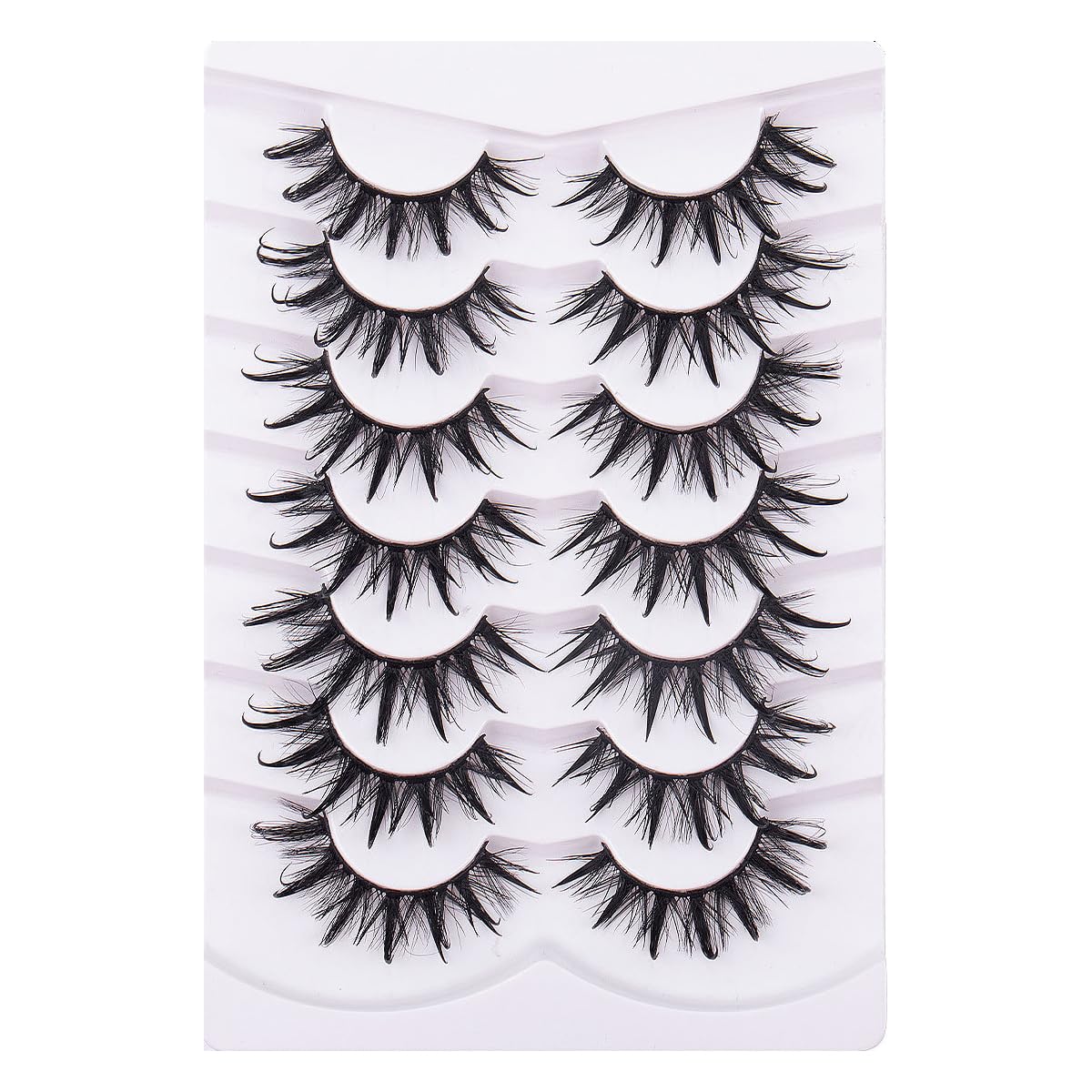 MUOBOFU False Eyelashes,Lash Extension Kit DIY,14pcs Lash Clusters Eyelash Extension Kit,15-20mm Mix 3D Curl Individual Lashes Kit for Self Use