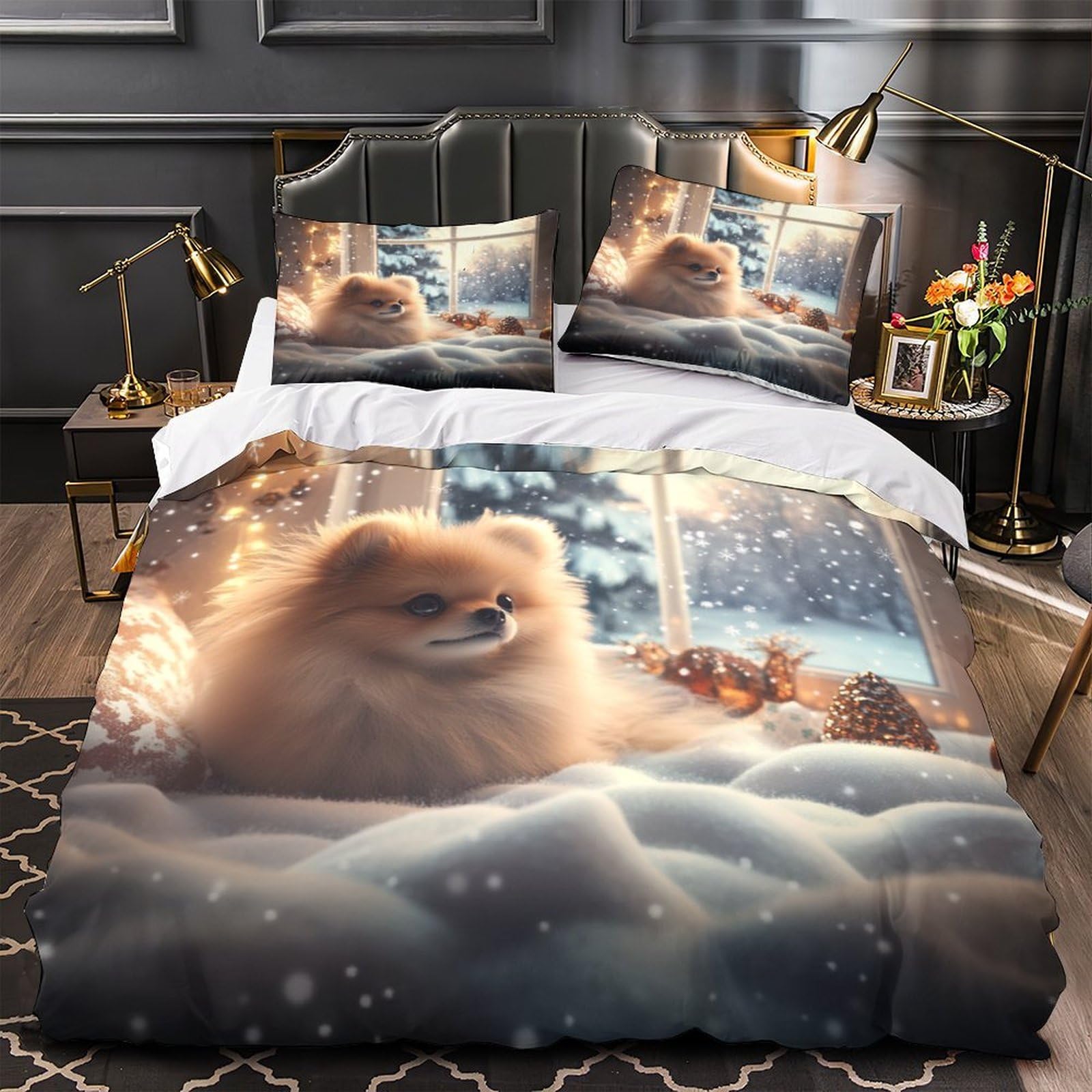 Housse de couette résistante imprimé 3D pour lit enfant