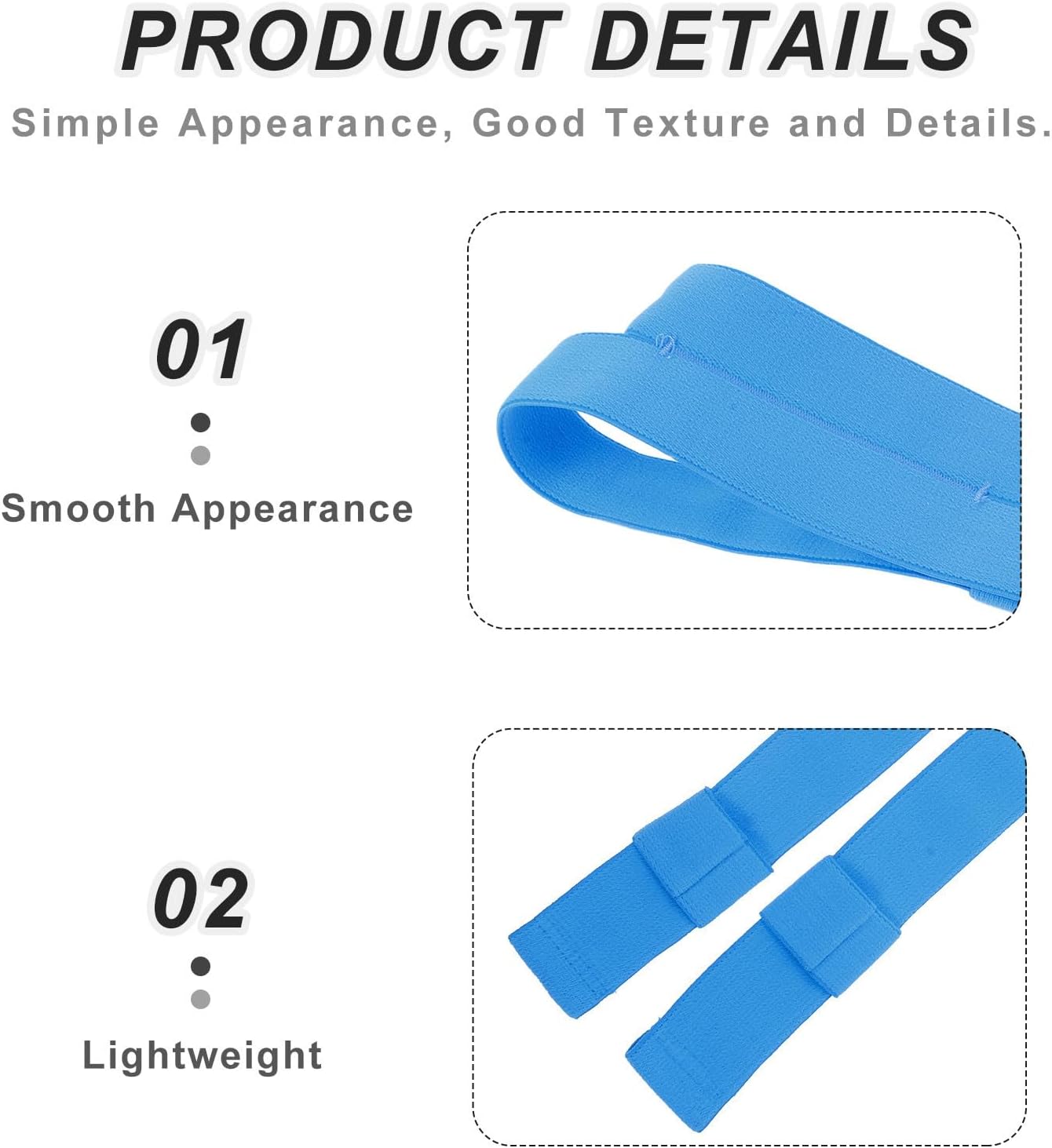 Toddmomy 6pcs Elastic Diving Mask Strap Replacement with Nylon and Rubber Material, Portable and Comfortable Snorkel Gear Headband for Diving and Swimming, Protects Sensitive Skin, Suitable