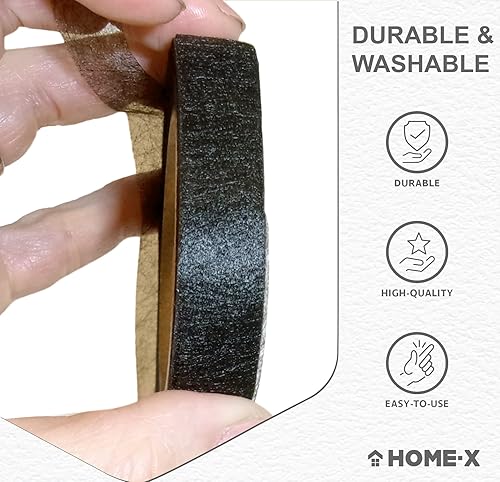 Miniatura 8 de Home-X Juego de 2 cinta de dobladillo para planchar cinta de fusible de tela dobladillo sin coser adhesivo de tela activado por calor cinta de