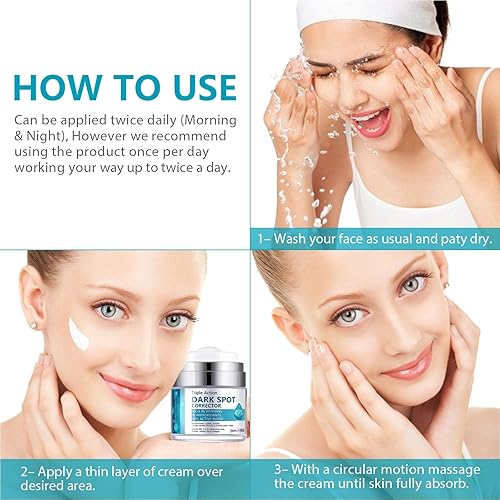 Miniatura 7 de Removedor de manchas oscuras para cara y cuerpo, crema corrector de manchas oscuras, crema corrector de manchas oscuras para manchas de la edad,