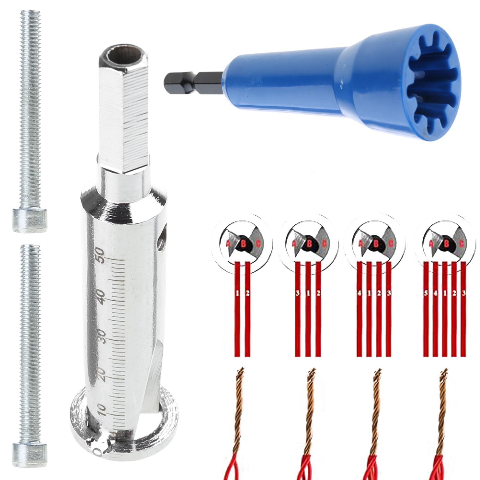 BOLOUY Milling Cutter Flush Trim Router Bit Woodworking Trimmer Bit Achieve Smooth Cut Spirals Largely Reduces Chippings