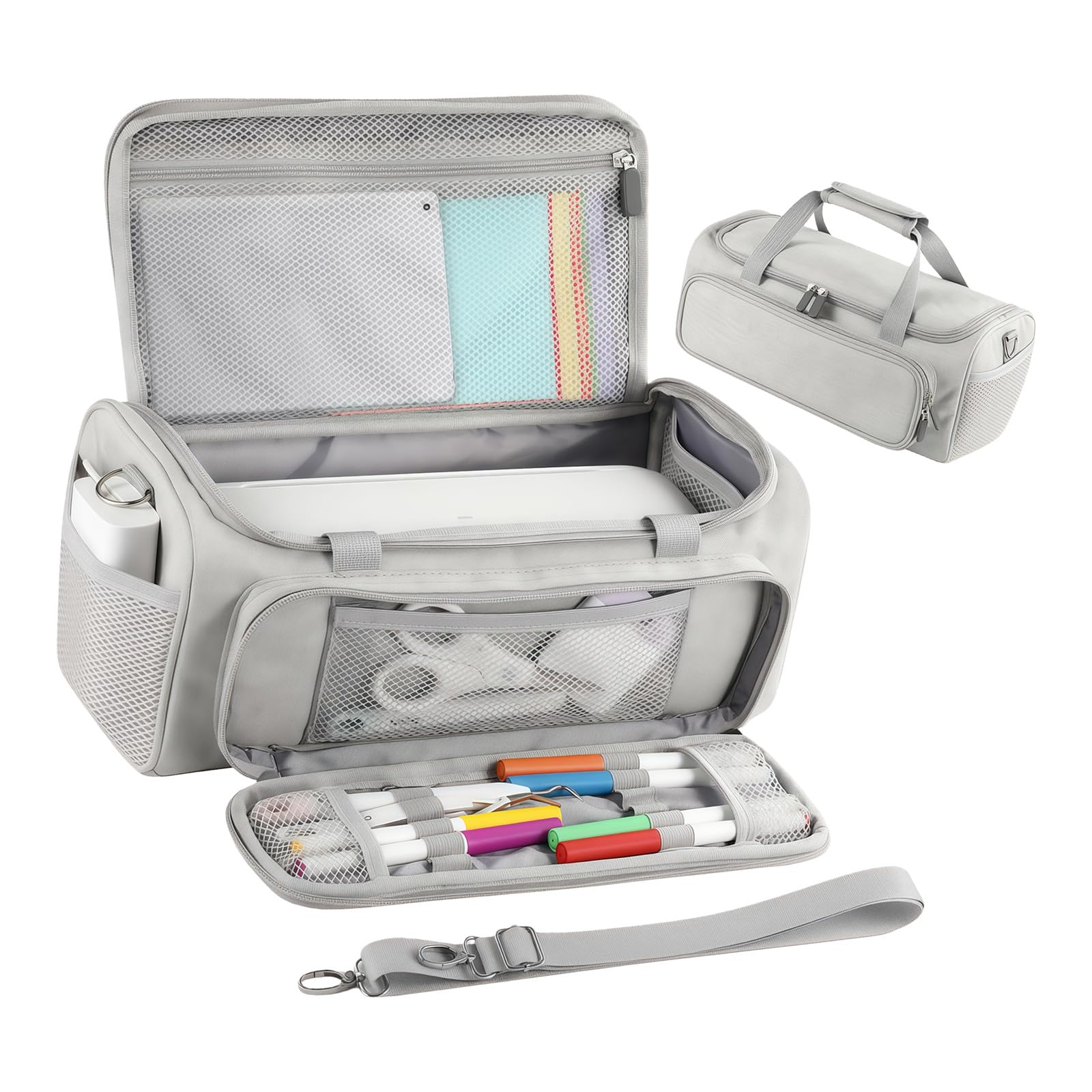 Shurhome Organizers Bag for Smart Cutting Machine with Multiple Compartments and Reinforced Handles Storage