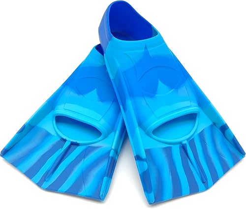 Miniatura 27 de Fadgesy Swimming Training Fins,Comfortable Silicone Flippers for Swimming and Diving,Size Suitable Kids Girls Boys Adult