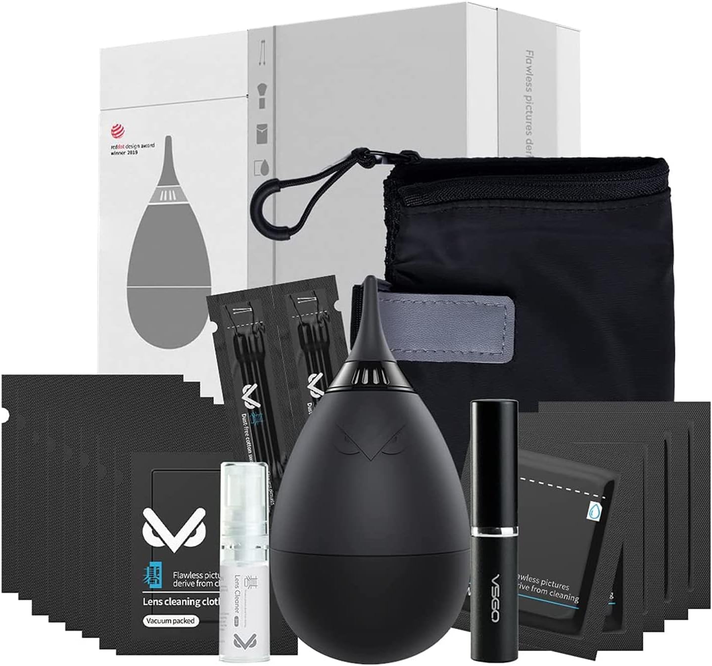 VS-A2E Professional Lens Cleaning Kit