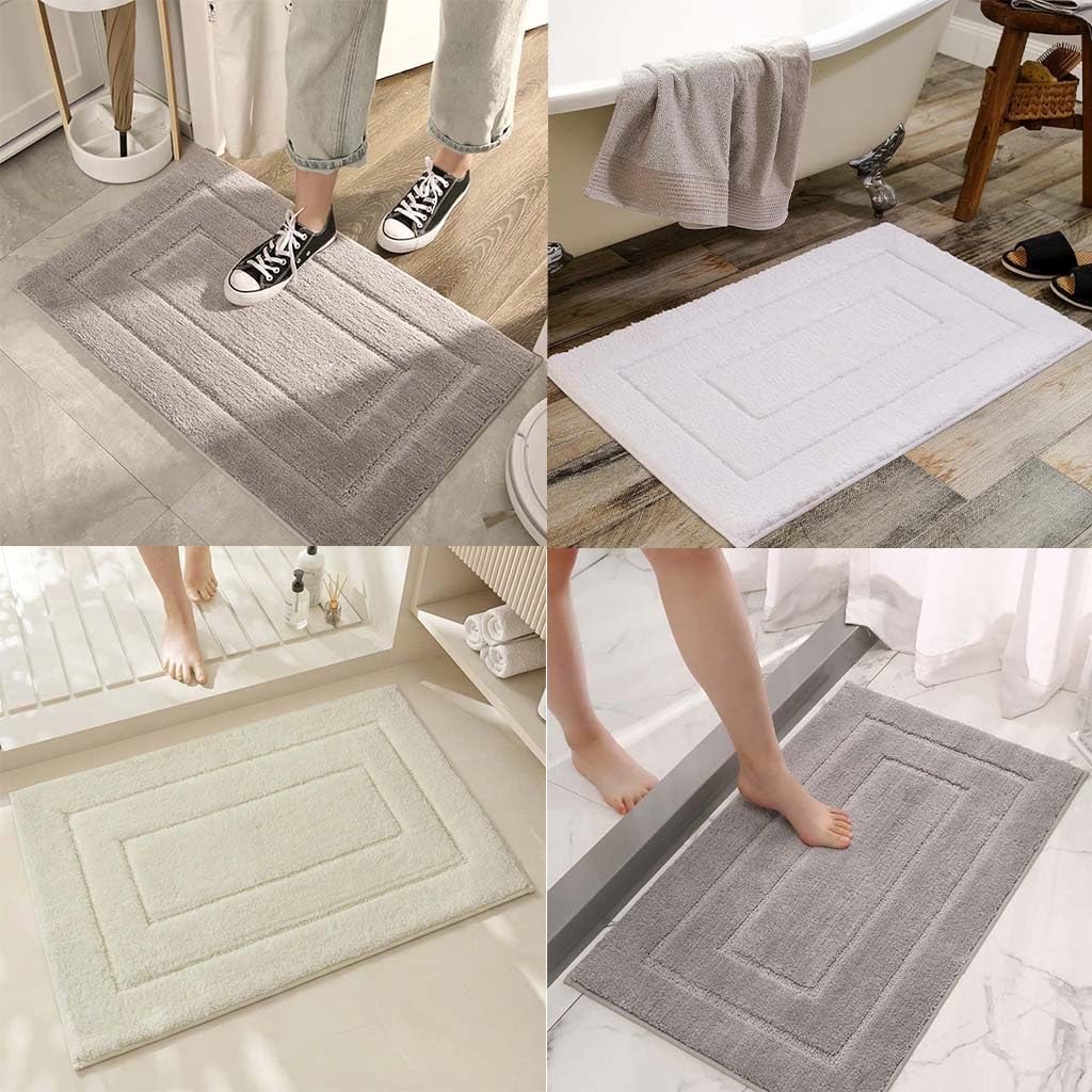 Tappetini da bagno in lavabili in lavatrice zerbino interno