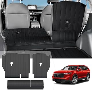Backrest Mats for Honda CRV 2026 2025 2024 2023 Car Mat Accessories, All Weather TPE Seat Back Portectors for CR-V Gas Hybrid(Backrest Mats)