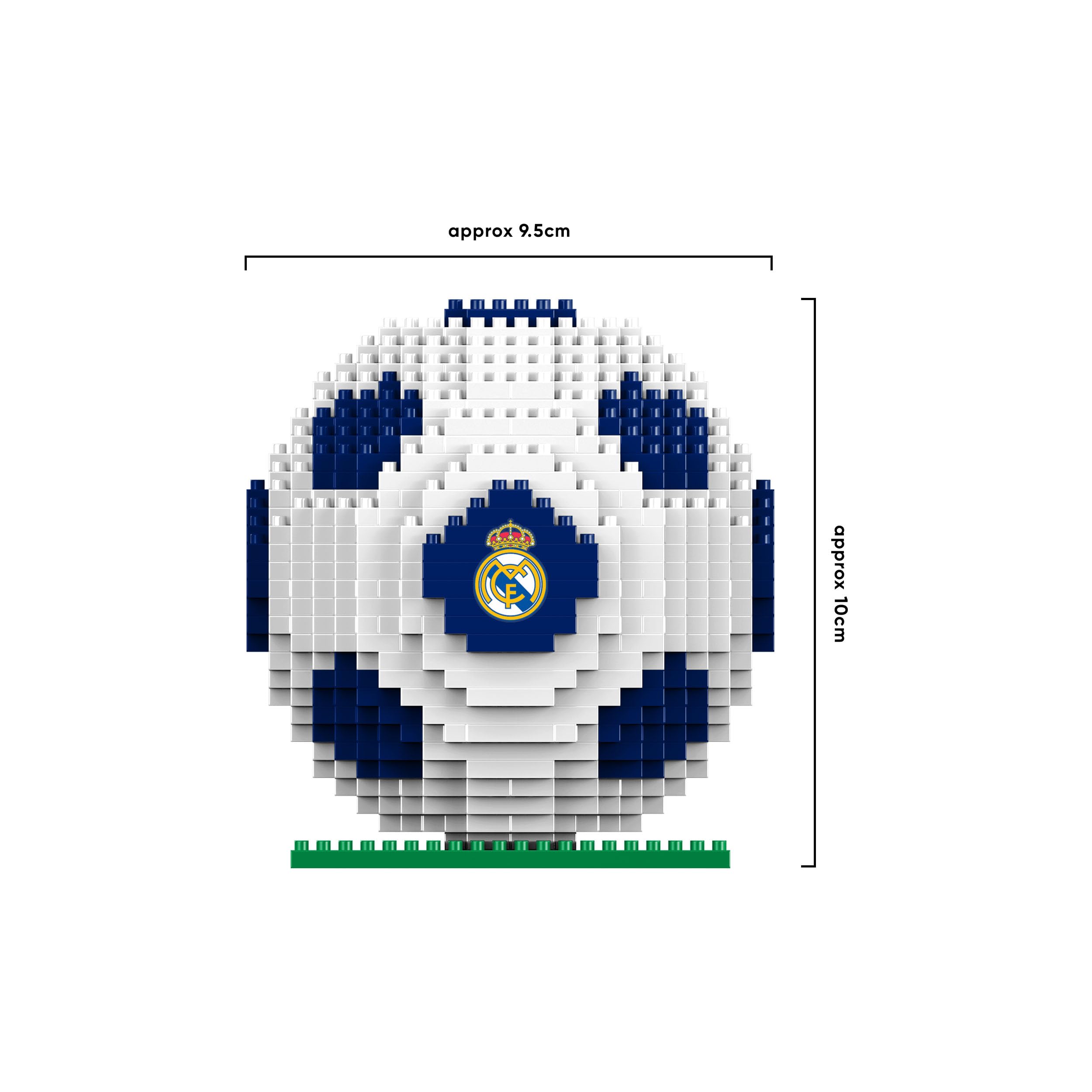 FOCO Real Madrid CF BRXLZ Balón de Fútbol Juguete de Construcción