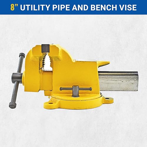 Miniatura 2 de Yost Vises 904-AS - Mordaza de acero para banco, 8"