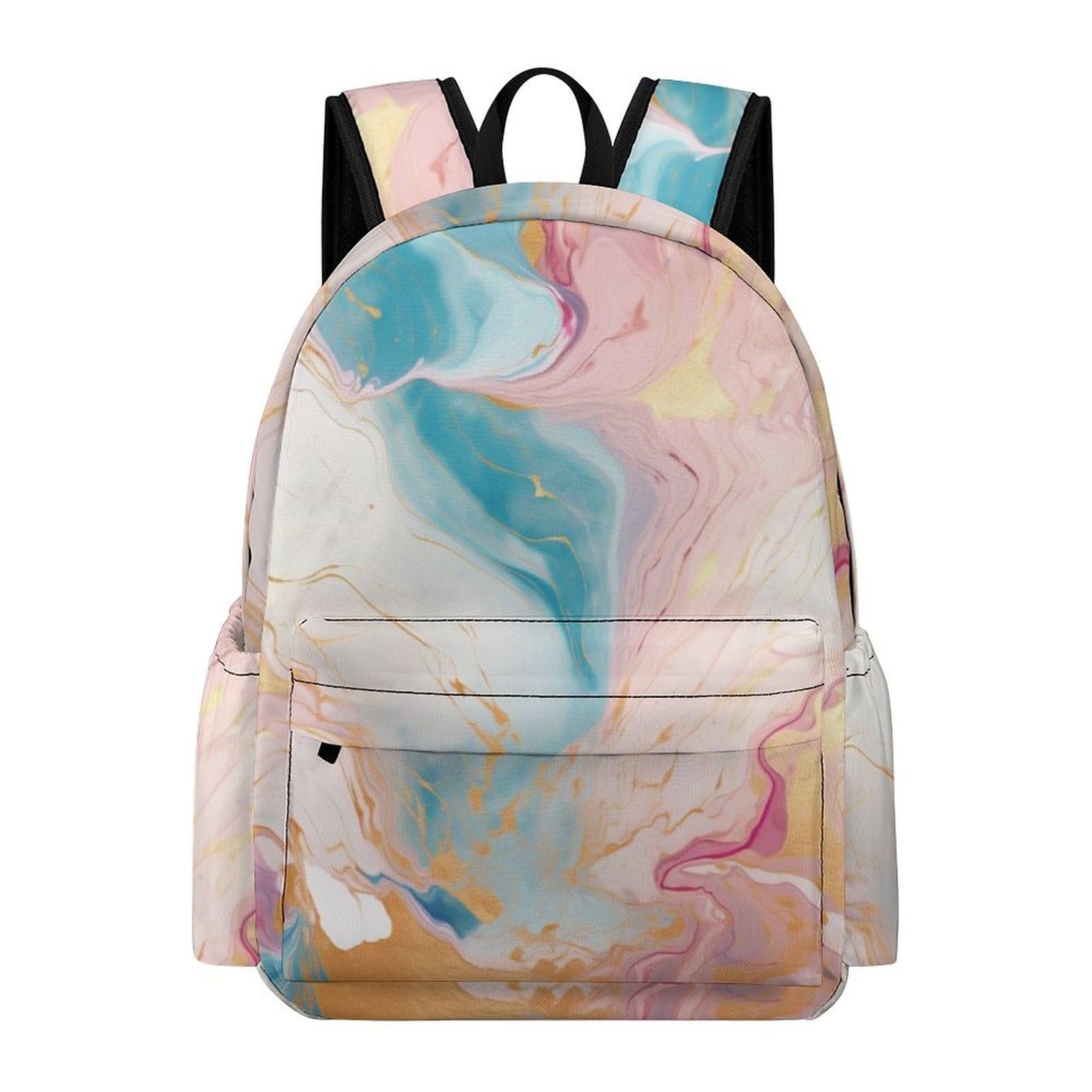 Tpisli Girls Style-9 Marble Pattern Backpacks For And Boys Teenagers Kids Rucksack Colourful Primary School Bags For And Boys Sports Travel Holiday Gifts For Kids