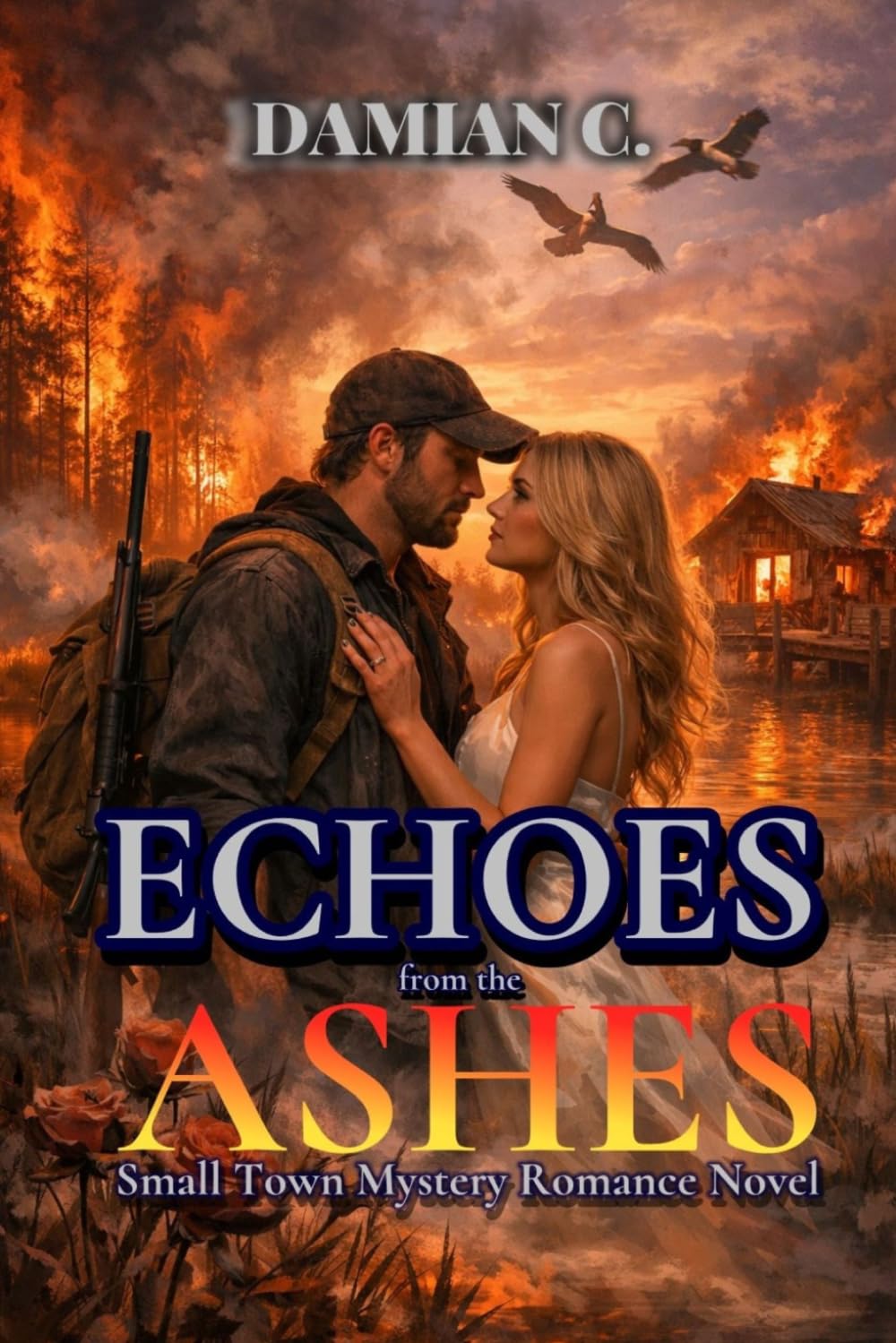 ECHOES from the ASHES: Small Town Romantic Suspense Wildfires Paranormal Novel (Coastal Love Series)