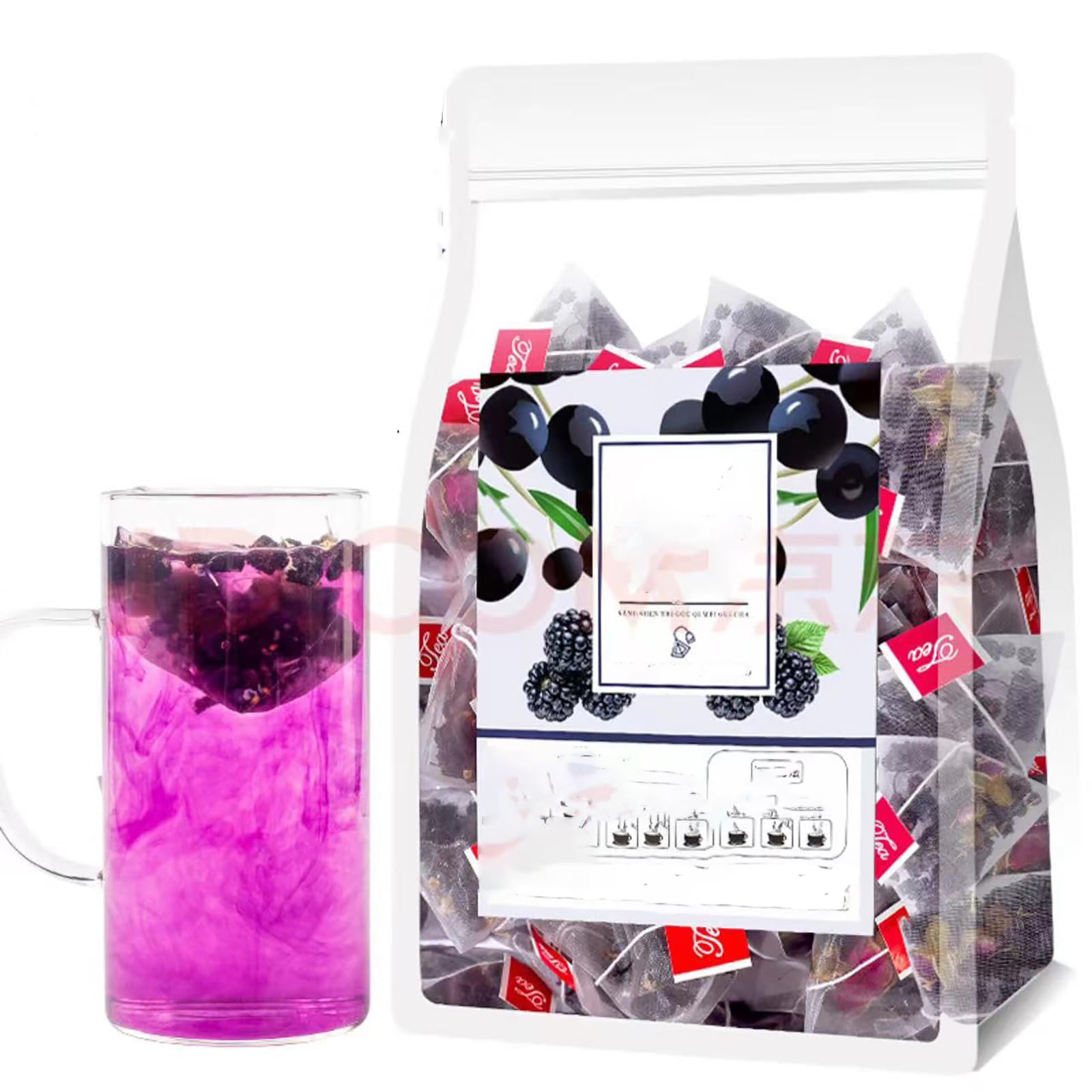 rose berry.tea Organic Rose Berry Herbal Tea - Zen's Tea House