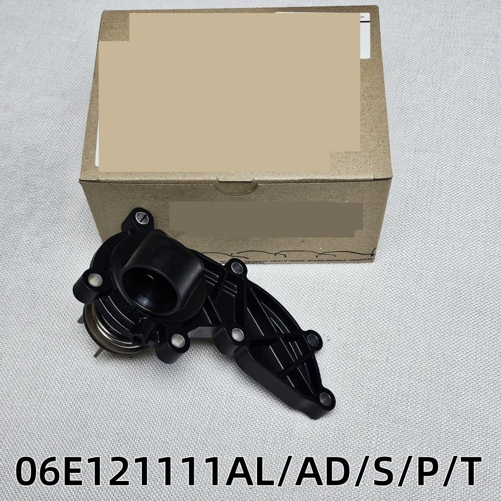 Obudowa termostatu z czujnikiem 06E121111AL 06E121111AD 06E121111P/S/T pasuje do VW Touareg pasuje do Audi A6 A7 A8 pasuje do Quattro Q5 Q7 S4 SQ5 3.0L Termostat