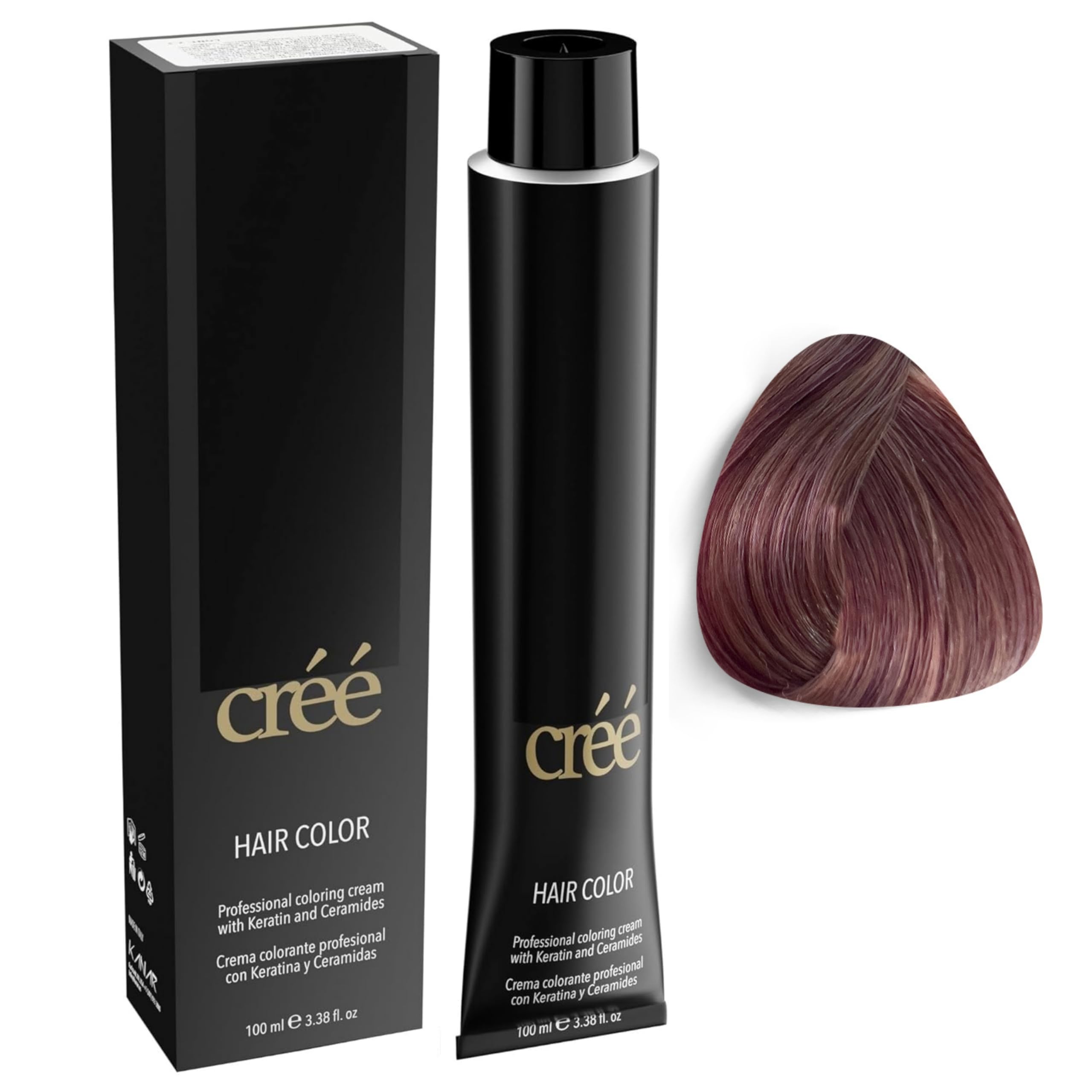 Cree Professional 8.82 - Light Moka Blond Permanent Hair Color - Long Lasting, Rich Vibrant - Gray Coverage 100ml - 3.4 fl.oz.