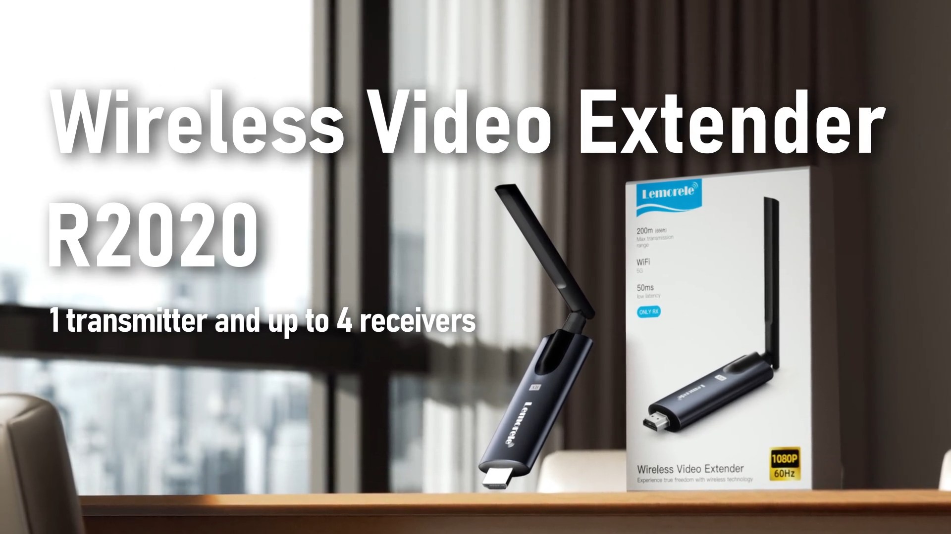 Amazon.co.jp: Lemorele ワイヤレス hdmi 受信機 HDM I ワイヤレス