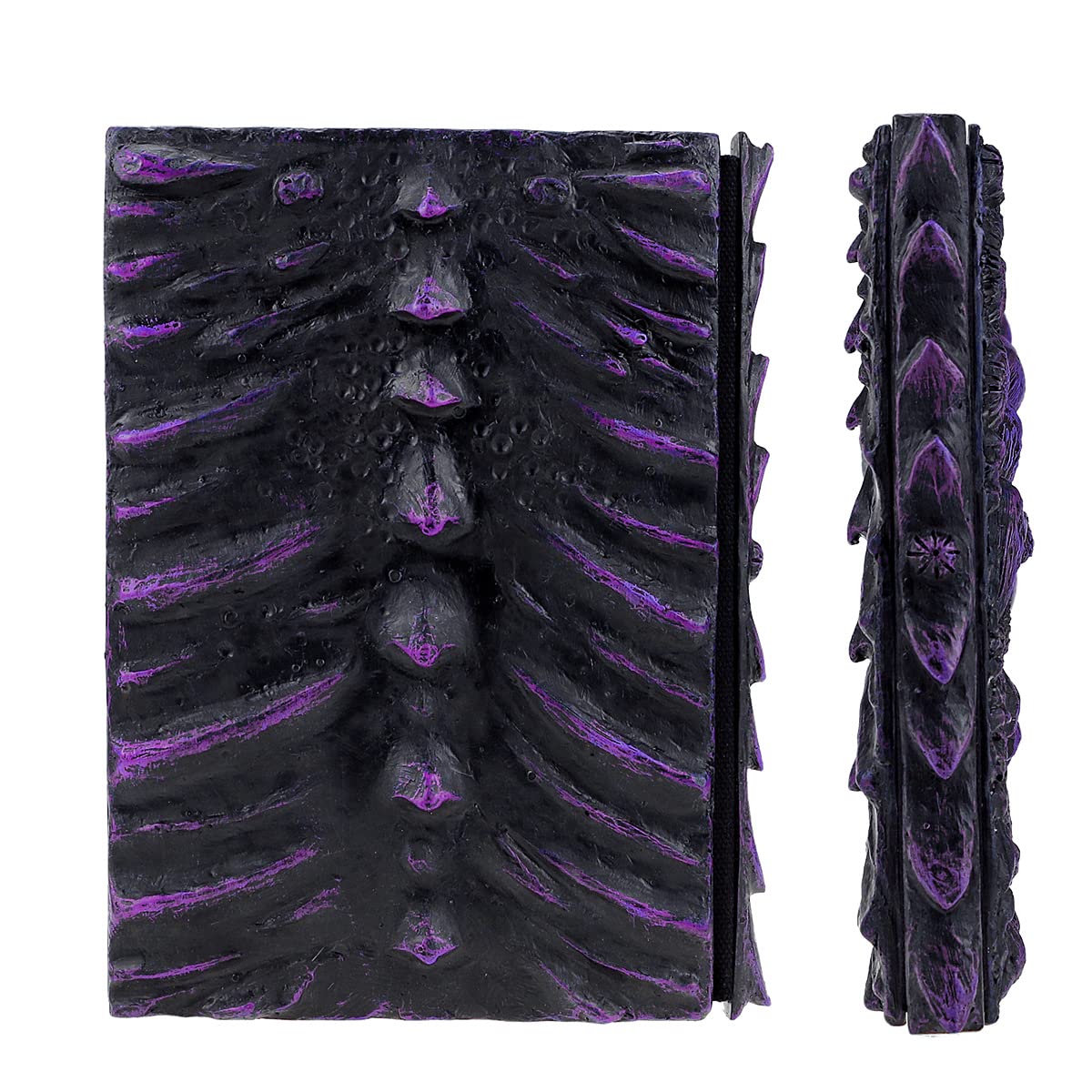 Mazeran Journal 3D à couverture rigide en relief, fait à la main, œil de dragon démon en polystone A5, pour travaux manuels, croquis, carnet de notes quotidien, décoration d'intérieur, décoration