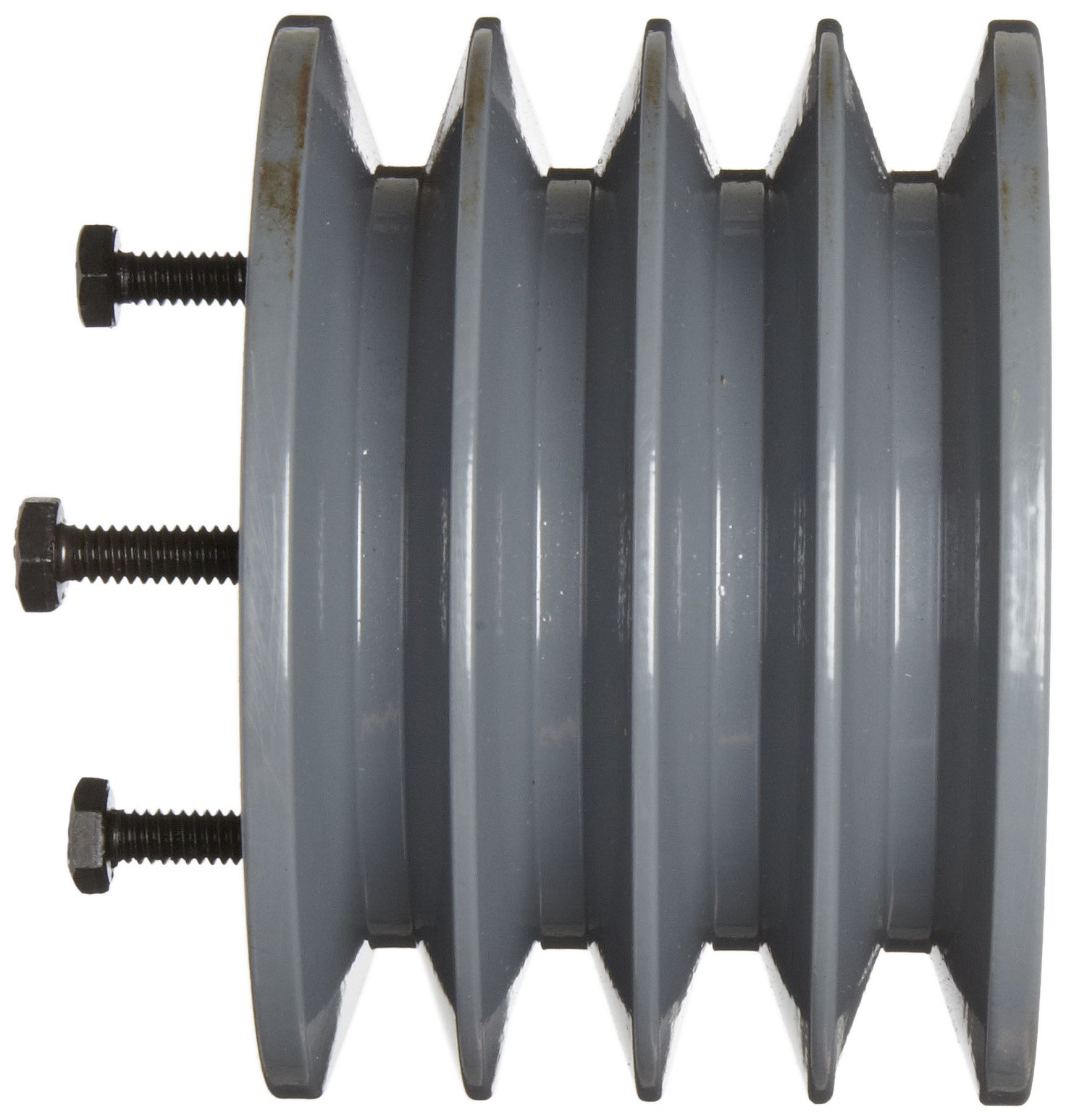 TB Woods 5V1034 Narrow V-Belt Sheave, 5V Belt Section, 4 Grooves, E Bushing required, Cast Iron, 10.3