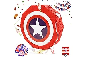 Captain America Decoration Perfect for Pinata Party
