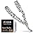 Facn Straight Razors for Men - Professional Barber Straight Edge Razor Kit with 100 Blades, Classic Stainless Steel Barbero Shaver for a Smooth & Precise Shave, Premium Barber Razor for Men\'s Shaving