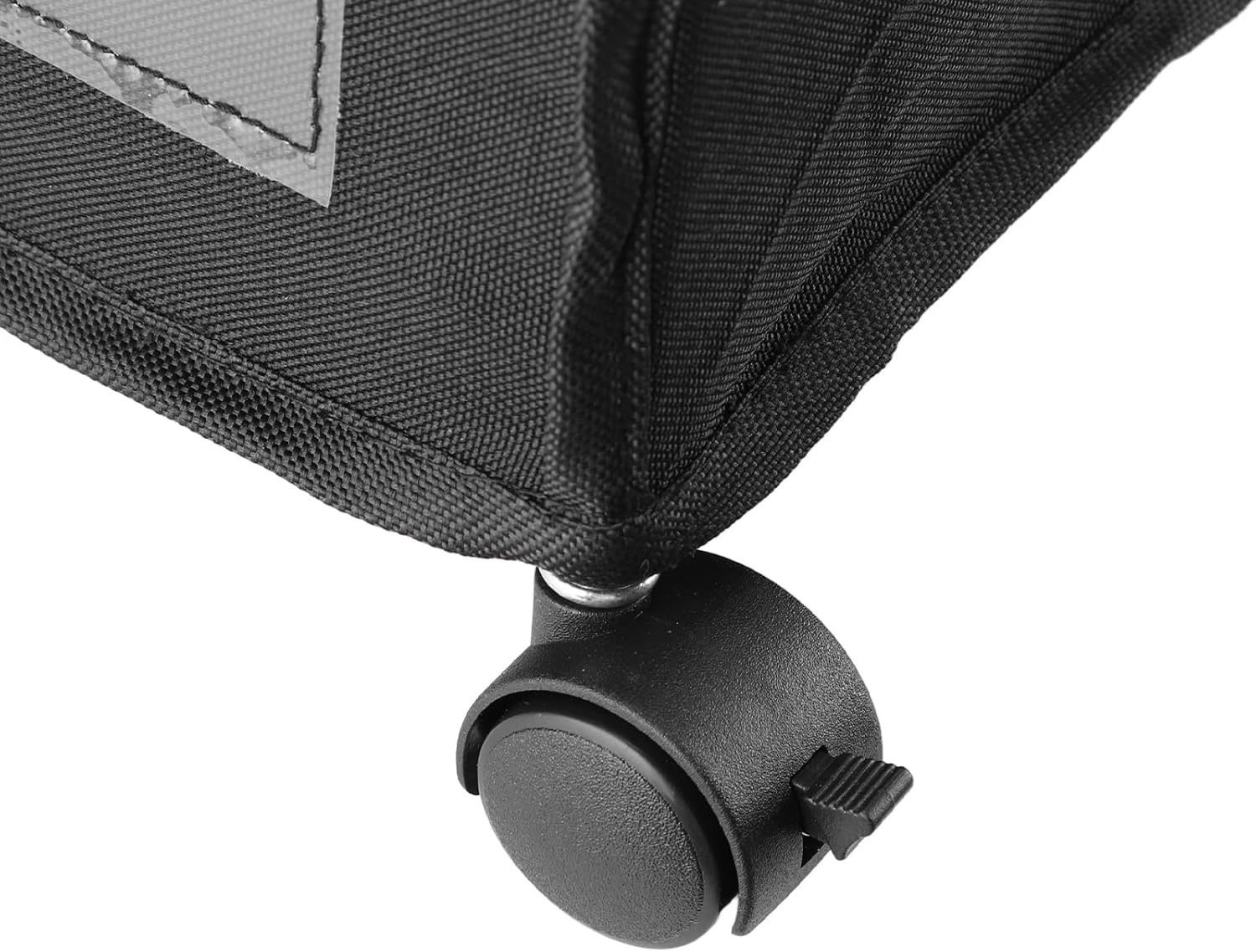 Under Bed Storage with Wheels, Compact Rolling Under Bed Container Space Saving Easy Pull Out Underbed Storage Containers with Clear Lids for Clothes Bedding Books Shoes Toys