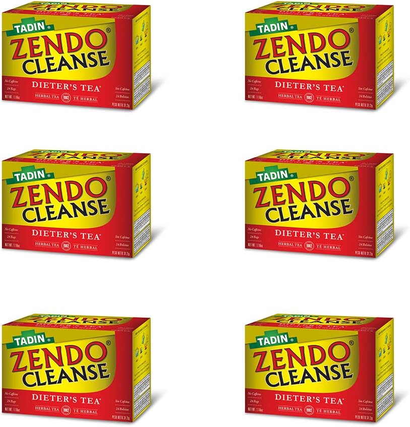 Tadin Extra Strength Zendo Tea Bag, 24-count (Pack of 6)