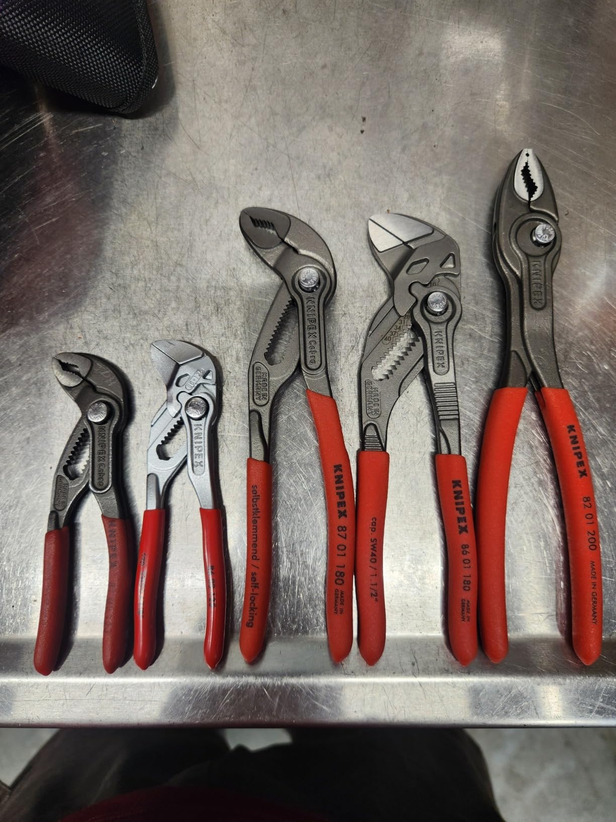 KNIPEX Tools 9K 00 80 156 US 3 Pc Top Selling Pliers Set photo review