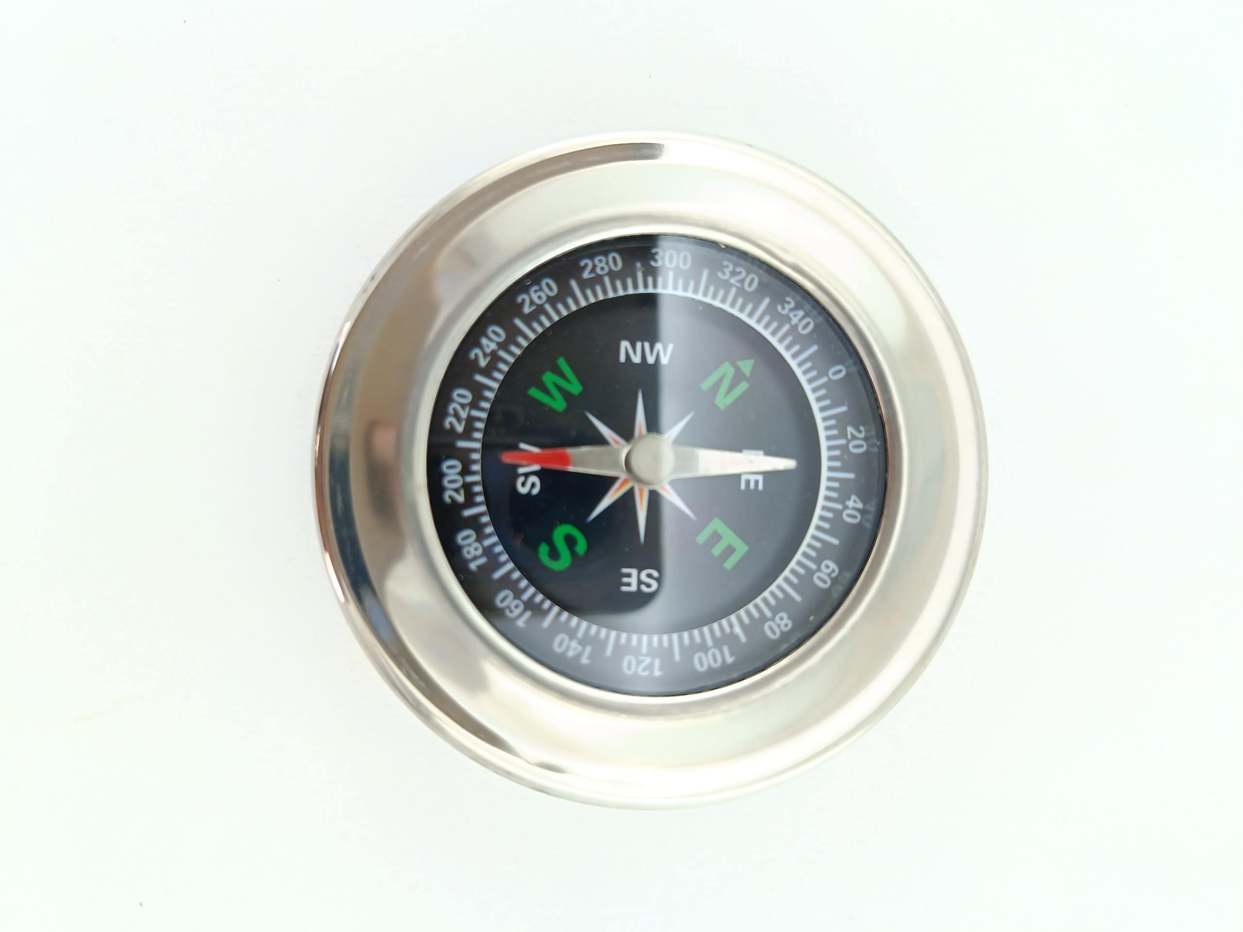 advancedestore (Pack of 1) Stainless Steel Directional Pocket Magnetic Compass/Magnetic Compass Direction size-2inch-picture-25