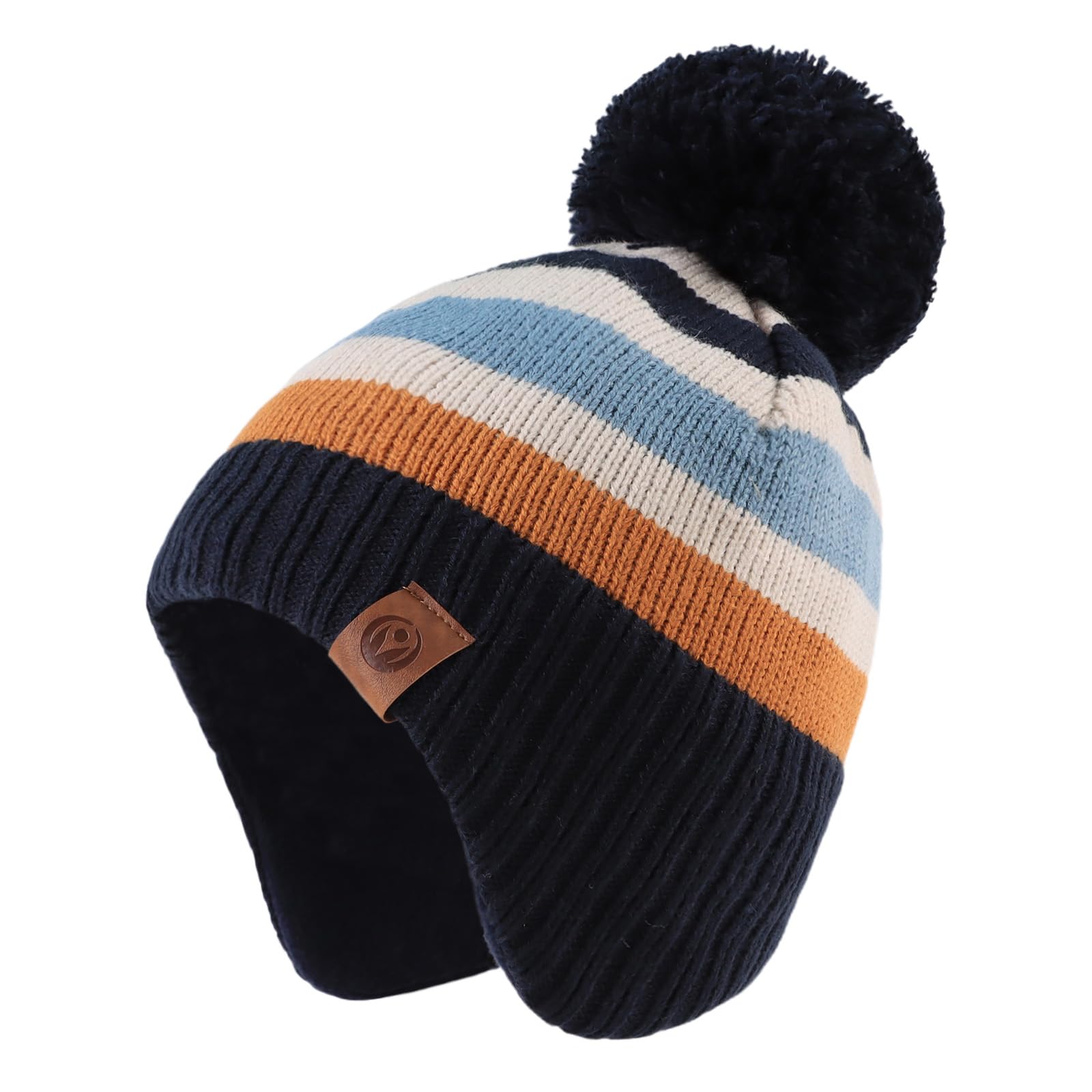 XIAOHAWANG Sombrero de Invierno para niño, niña, Gorro de calentito para otoño de 0 a 7 años