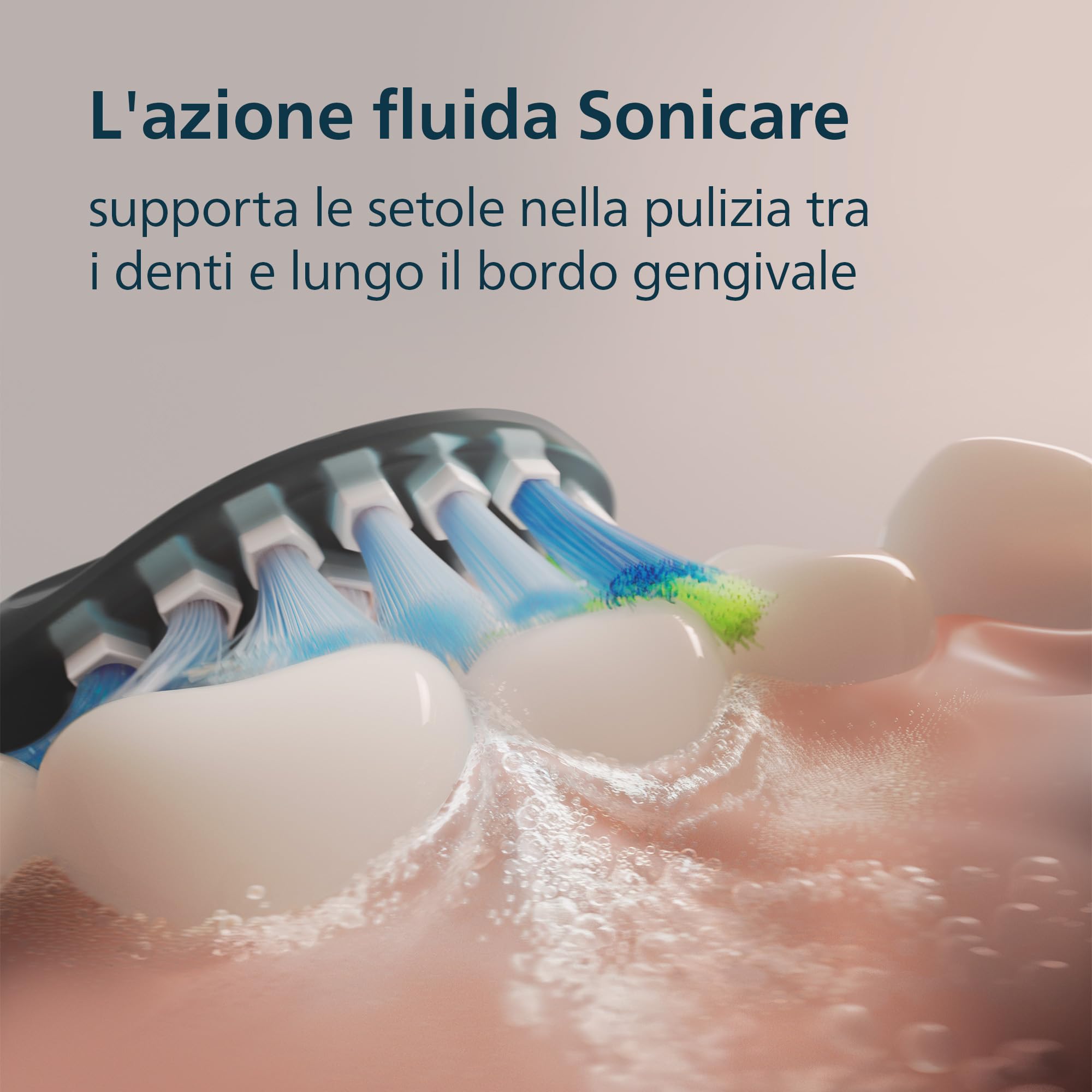 Philips Sonicare DiamondClean 9000 spazzolino elettrico sonico con app, sensore di pressione, 4 modalità di pulizia, bicchiere di ricarica, colore nero, confezione doppia, modello HX9914/54